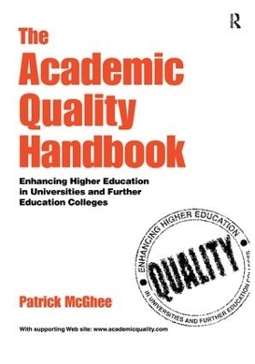 The Academic Quality Handbook - Patrick McGhee