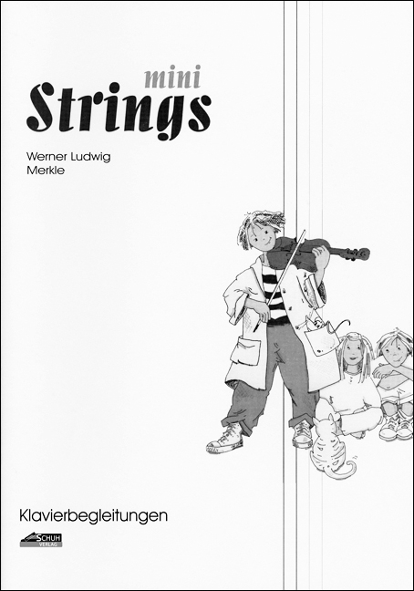 Klavierbegleitung mini Strings 1 - Werner Ludwig Merkle