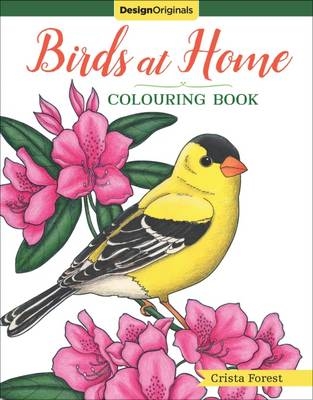 Birds at Home Coloring Book - Crista Forest