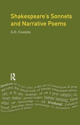 Shakespeare's Sonnets and Narrative Poems - A. D. Cousins