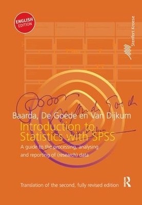 Introduction to Statistics with SPSS - Ben Baarda, De Goede Martijn, Cor van Dijkum