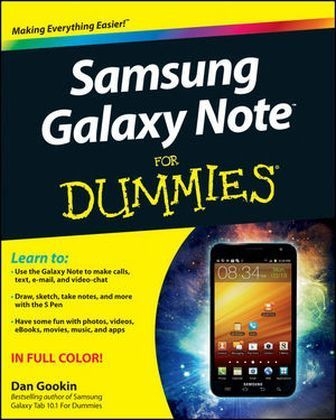 Samsung Galaxy Note For Dummies - Dan Gookin