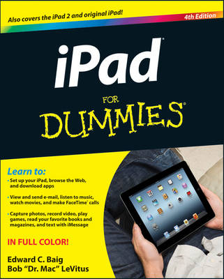 iPad For Dummies - Edward C. Baig, Bob Levitus