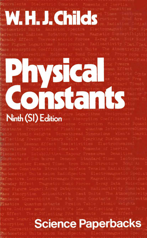 Physical Constants - G.W. Childs