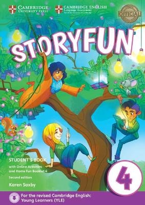 Storyfun for Movers Level 4 Student's Book with Online Activities and Home Fun Booklet 4 - Karen Saxby