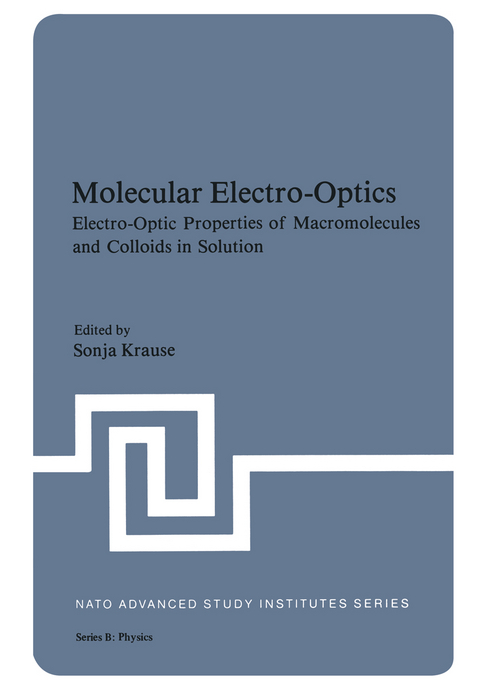 Molecular Electro-Optics - 