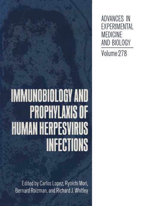 Immunobiology and Prophylaxis of Human Herpesvirus Infections - 