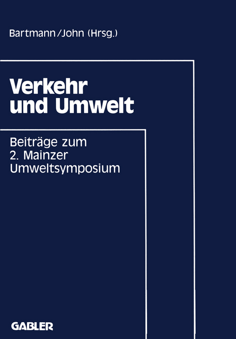 Verkehr und Umwelt - Hermann Bartmann