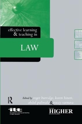 Effective Learning and Teaching in Law - 