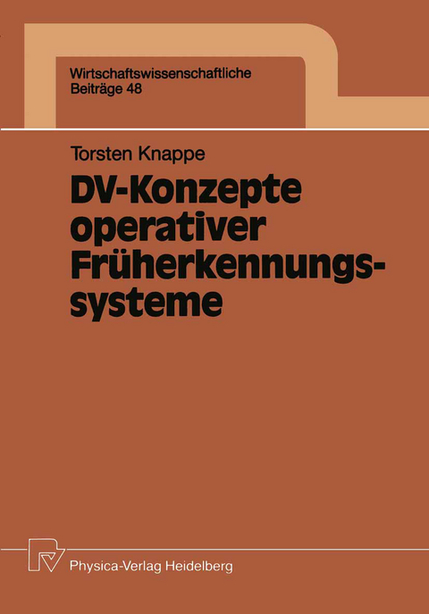 DV-Konzepte operativer Früherkennungssysteme - Thorsten Knappe
