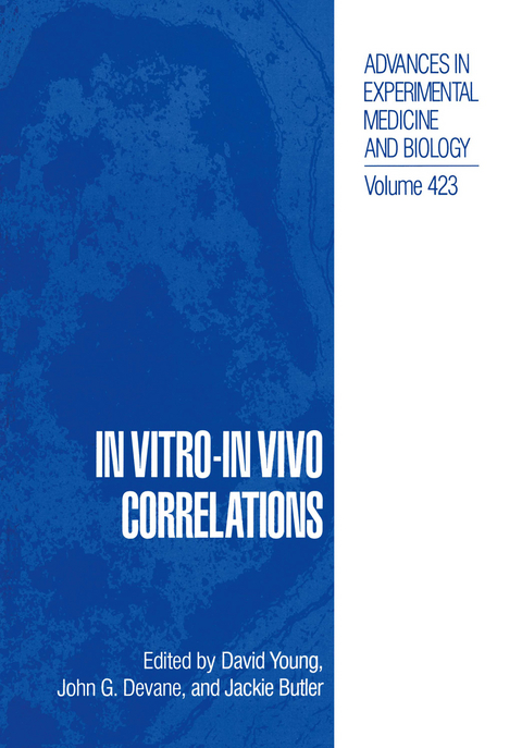 In Vitro-In Vivo Correlations - 