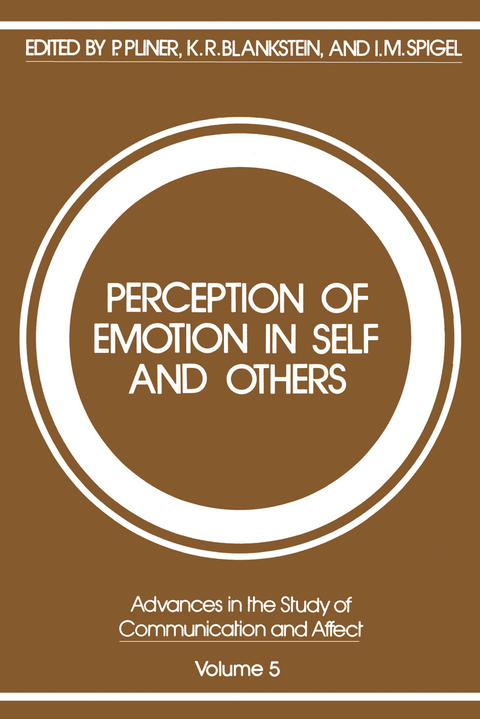 Perception of Emotion in Self and Others - 