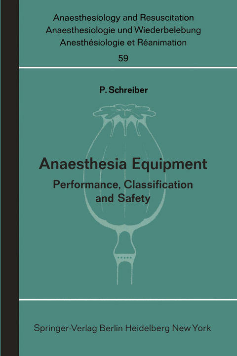 Anaesthesia Equipment - P. Schreiber