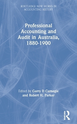 Professional Accounting and Audit in Australia, 1880-1900 - 