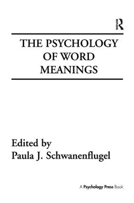 The Psychology of Word Meanings - 