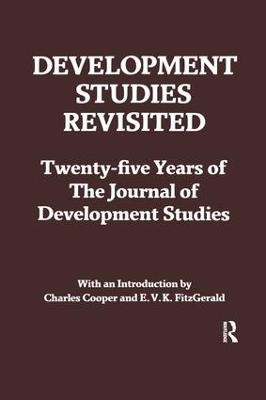 Development Studies Revisited - Charles Cooper, E. V. K. Fitzgerald
