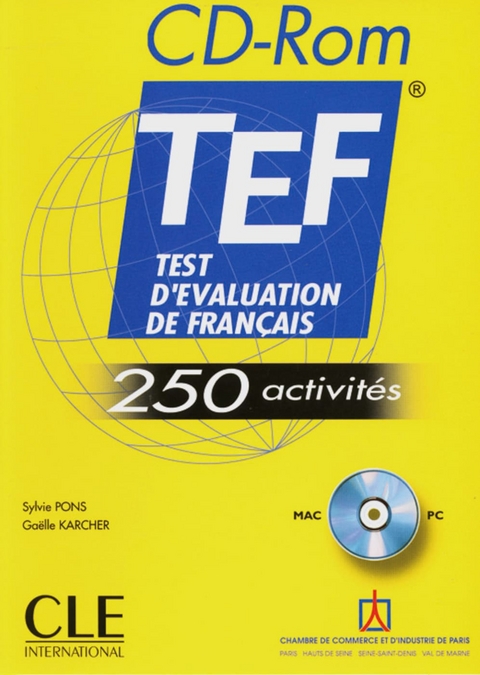 TEF Test d’évaluation du français - 250 activités - Gaëlle Karcher, Sylvie Pons