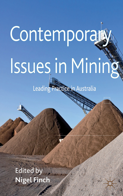 Contemporary Issues in Mining - 