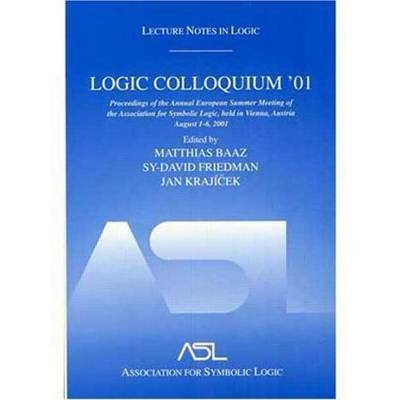 Logic Colloquium '01 - 