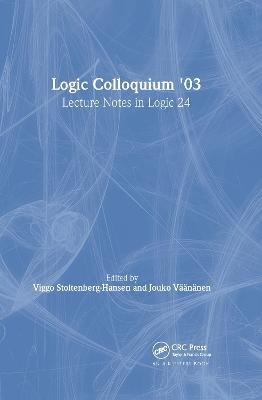 Logic Colloquium '03 - 