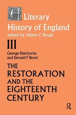 The Literary History of England - 