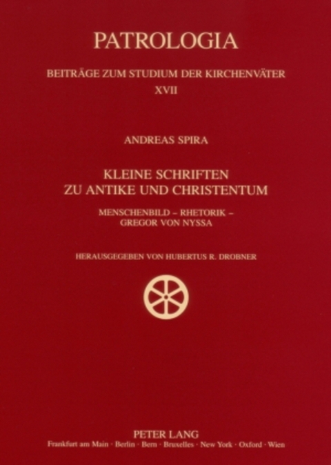Kleine Schriften zu Antike und Christentum - Hubertus Drobner