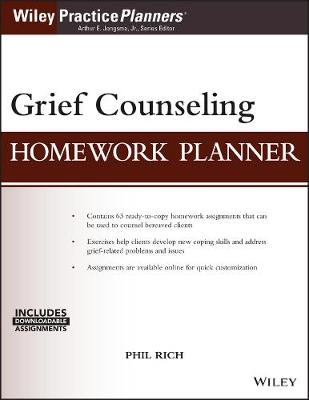 Grief Counseling Homework Planner, (with Download) - Phil Rich