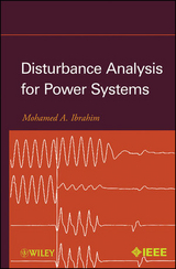 Disturbance Analysis for Power Systems -  Mohamed A. Ibrahim