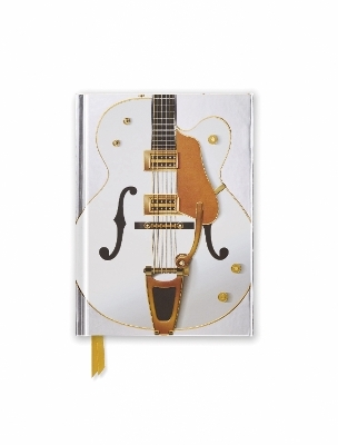 White Guitar (Foiled Pocket Journal) - 