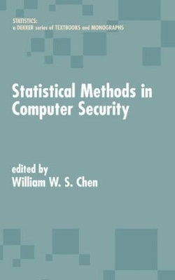 Statistical Methods in Computer Security - 