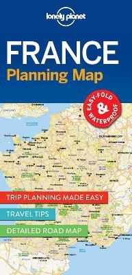 Lonely Planet France Planning Map -  Lonely Planet