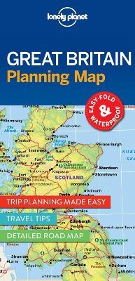 Lonely Planet Great Britain Planning Map -  Lonely Planet