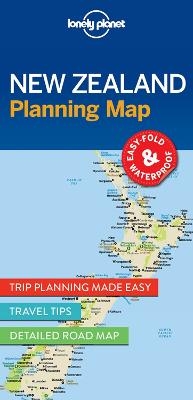 Lonely Planet New Zealand Planning Map -  Lonely Planet