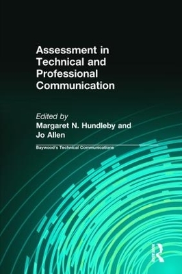 Assessment in Technical and Professional Communication - 