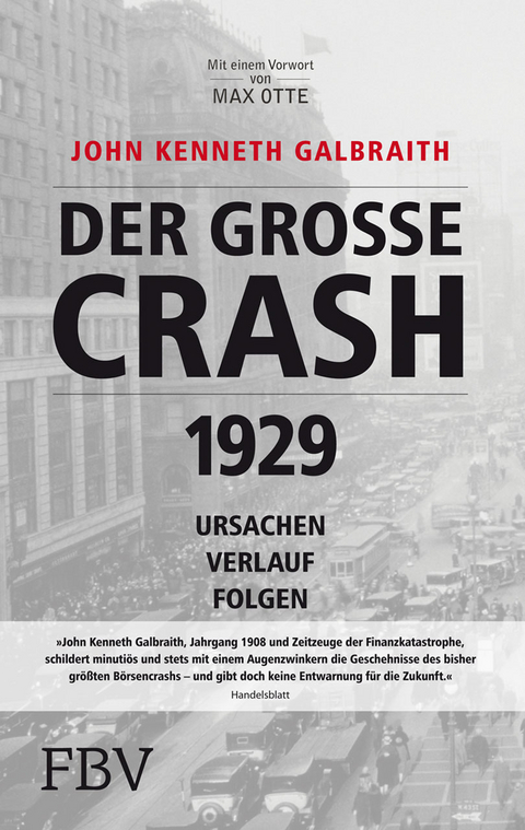Der große Crash 1929 - John Kenneth Galbraith