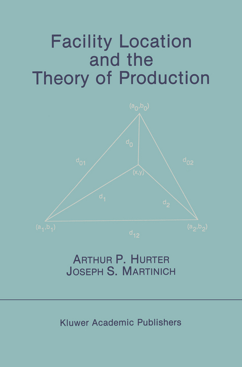 Facility Location and the Theory of Production - Arthur P. Hurter, Joseph S. Martinich