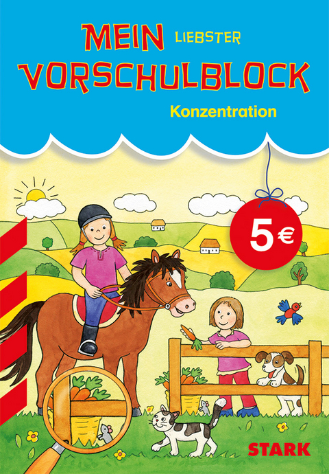 Rucksackblock Sonderausgabe Vorschule (Motiv Ponyhof) - Yvonne Skowronek