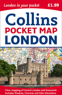 London Pocket Map -  Collins Maps