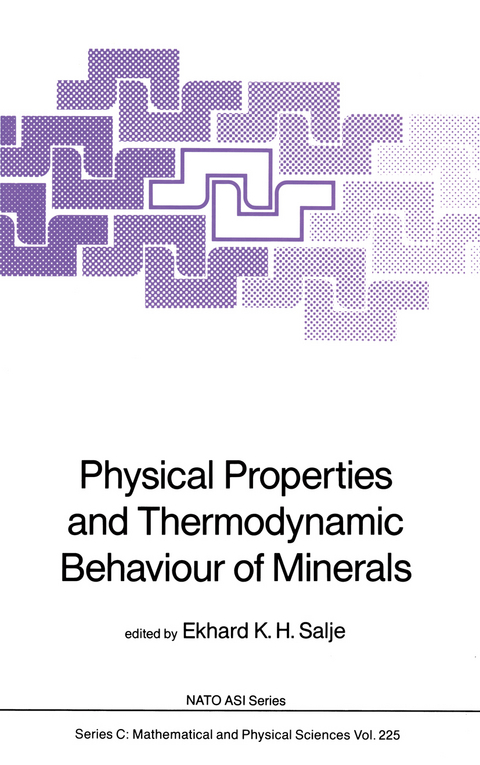 Physical Properties and Thermodynamic Behaviour of Minerals - 