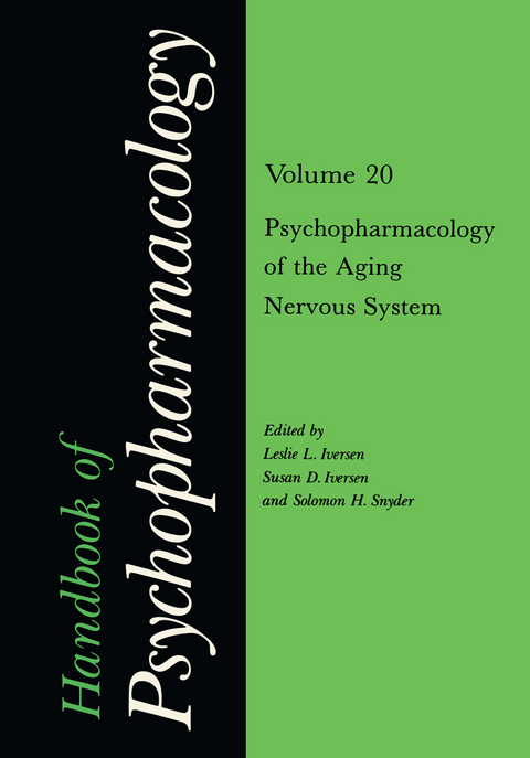 Handbook of Psychopharmacology - 