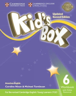 Kid's Box Level 6 Workbook with Online Resources American English - Caroline Nixon, Michael Tomlinson