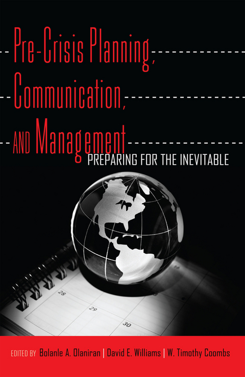 Pre-Crisis Planning, Communication, and Management - 