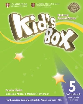 Kid's Box Level 5 Workbook with Online Resources American English - Caroline Nixon, Michael Tomlinson