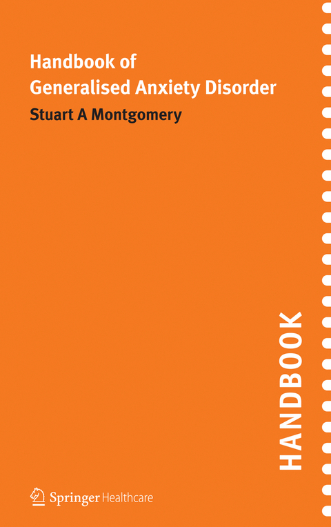 Handbook of Generalised Anxiety Disorder - Stuart A Montgomery