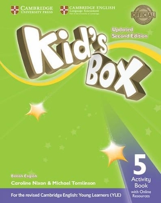 Kid's Box Level 5 Activity Book with Online Resources British English - Caroline Nixon, Michael Tomlinson