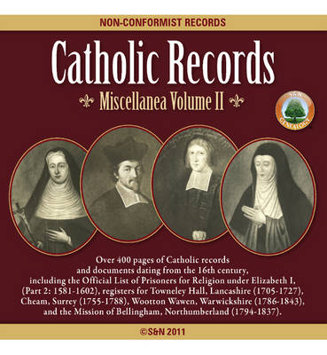 Catholic Records: Miscellanea