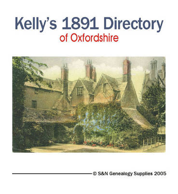 Oxfordshire 1891 Kelly's Directory