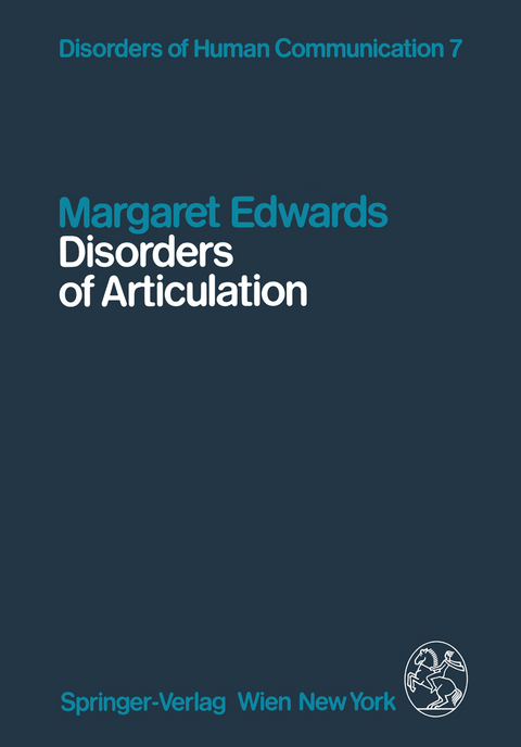 Disorders of Articulation - Margaret Edwards