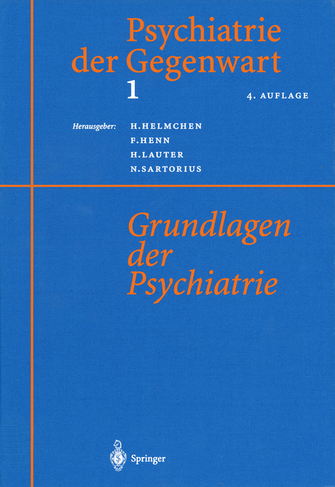 Psychiatrie der Gegenwart 1 - 