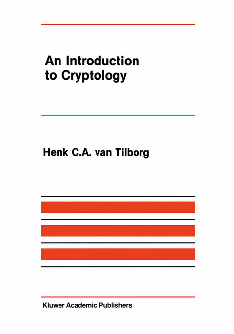 An Introduction to Cryptology - Henk C.A. van Tilborg